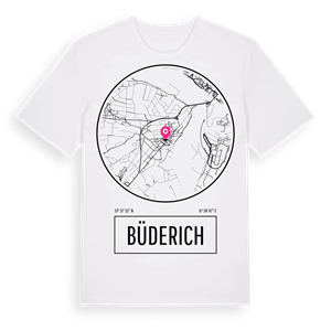 Büderich t-shirt – ekologisk bomull t-shirt från Pinshirt