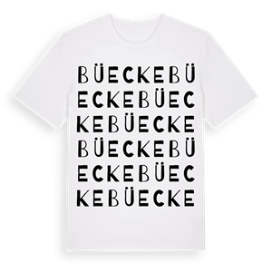 Büecke ordlek t-shirt – ekologisk bomull t-shirt från Pinshirt