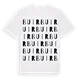 Buir ordlek t-shirt