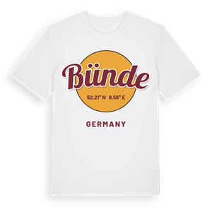 Bünde cirkel t-shirt – ekologisk bomull t-shirt från Pinshirt