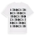 Bünde ordlek t-shirt