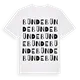 Bünde ordlek t-shirt