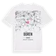 Büren karta t-shirt