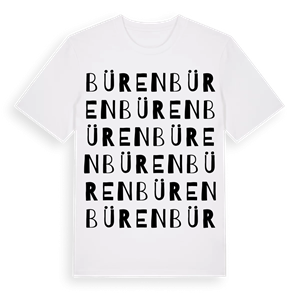 Büren ordlek t-shirt – ekologisk bomull t-shirt från Pinshirt