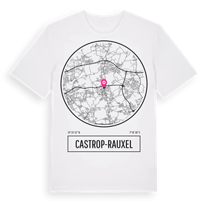 Castrop-Rauxel t-shirt – ekologisk bomull t-shirt från Pinshirt