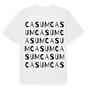 Casum ordlek t-shirt – ekologisk bomull t-shirt från Pinshirt