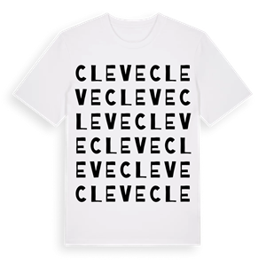 Cleve ordlek t-shirt – ekologisk bomull t-shirt från Pinshirt