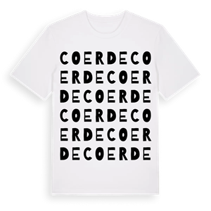 Coerde ordlek t-shirt – ekologisk bomull t-shirt från Pinshirt