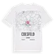 Coesfeld karta t-shirt