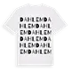 Dahlem ordlek t-shirt