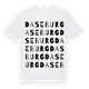 Daseburg ordlek t-shirt