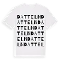 Datteln ordlek t-shirt