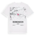 Dedinghausen karta t-shirt