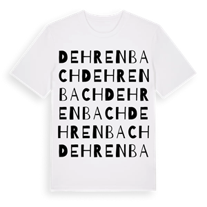 Dehrenbach ordlek t-shirt – ekologisk bomull t-shirt från Pinshirt
