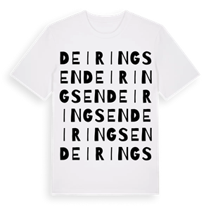 Deiringsen ordlek t-shirt – ekologisk bomull t-shirt från Pinshirt