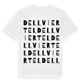 Dellviertel ordlek t-shirt