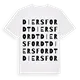 Diersfordt ordlek t-shirt