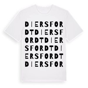 Diersfordt ordlek t-shirt – ekologisk bomull t-shirt från Pinshirt