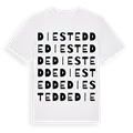 Diestedde ordlek t-shirt