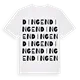 Dingen ordlek t-shirt