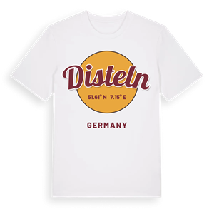 Disteln cirkel t-shirt – ekologisk bomull t-shirt från Pinshirt
