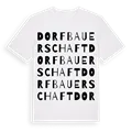 Dorfbauerschaft ordlek t-shirt