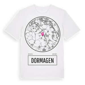 Dormagen t-shirt – ekologisk bomull t-shirt från Pinshirt