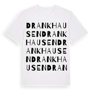 Drankhausen ordlek t-shirt – ekologisk bomull t-shirt från Pinshirt