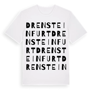 Drensteinfurt ordlek t-shirt – ekologisk bomull t-shirt från Pinshirt