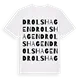 Drolshagen ordlek t-shirt