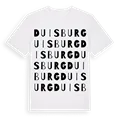 Duisburg ordlek t-shirt