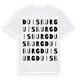 Duisburg ordlek t-shirt
