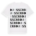 Duissern ordlek t-shirt