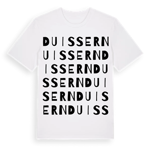 Duissern ordlek t-shirt – ekologisk bomull t-shirt från Pinshirt