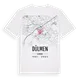 Dülmen karta t-shirt
