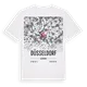 Düsseldorf karta t-shirt