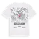 Düsseldorf karta t-shirt
