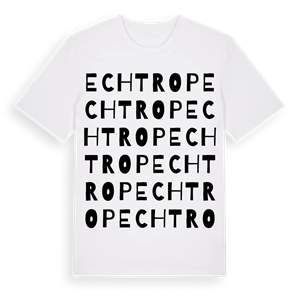 Echtrop ordlek t-shirt – ekologisk bomull t-shirt från Pinshirt