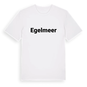 Egelmeer fetstil t-shirt – ekologisk bomull t-shirt från Pinshirt