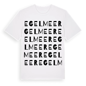 Egelmeer ordlek t-shirt – ekologisk bomull t-shirt från Pinshirt