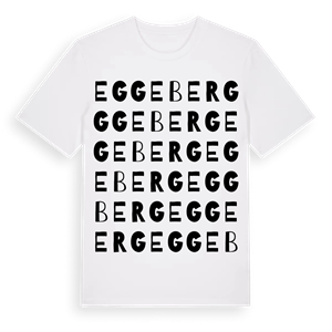 Eggeberg ordlek t-shirt – ekologisk bomull t-shirt från Pinshirt