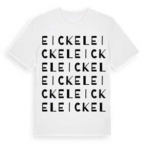 Eickel ordlek t-shirt – ekologisk bomull t-shirt från Pinshirt
