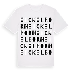 Eickelborn ordlek t-shirt – ekologisk bomull t-shirt från Pinshirt