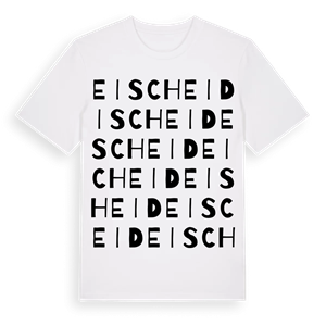 Eischeid ordlek t-shirt – ekologisk bomull t-shirt från Pinshirt