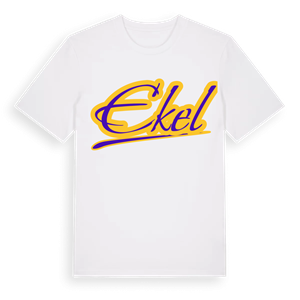 Ekel baseball t-shirt – ekologisk bomull t-shirt från Pinshirt