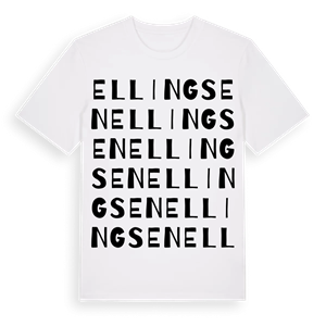 Ellingsen ordlek t-shirt – ekologisk bomull t-shirt från Pinshirt