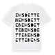 Emsdetten ordlek t-shirt