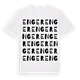 Enger ordlek t-shirt