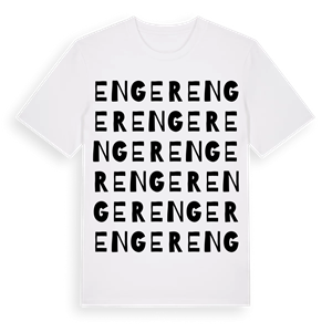Enger ordlek t-shirt – ekologisk bomull t-shirt från Pinshirt