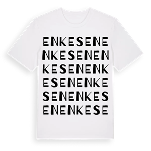 Enkesen ordlek t-shirt – ekologisk bomull t-shirt från Pinshirt